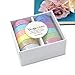Yanqueens DIY Glitter Washi Tape Set - 12 Rolls Decorative Sparkle Bujo Tape Perfect Art, Decor, Scrapbook,Crafts and for Kids Gift