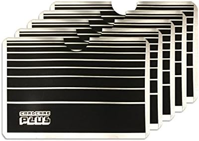 5 x Dark Grey RFID NFC Blocking Card Clash Anti Scan Protectors for your Credit Cards