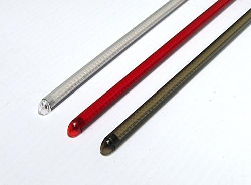 Red Ampd Z-Flex LED strip lights 10x brighter - 10.75 inches (Smoke Tube)