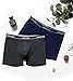 Lapasa Men's Underwear 4-PACK Boxer Brief Micro Modal Super Soft No Fly Pouch Trunks M02,Dark Grey,Medium (Waist 32 Inches -34 Inches)