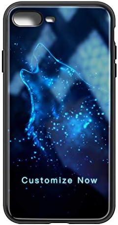 VVXIT Custom LED Flashing iPhone 7/8 Case,Light Up Incoming Call Flash Case for iPhone 7/8,Custom Yours