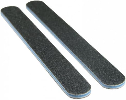 Standard Black 80/80 (Blu Ctr) Washable Nail File 50 Pack