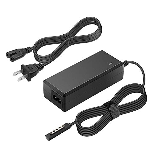 Powseed 12V 3.6A 2.58A AC Adapter Power Supply Laptop Charger for Microsoft Surface Pro 1 Pro 2 RT and RT 2 1512 1536 Tablet Power Adapter 43W Charging Cord