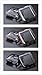 INTENY Compatible for Apple Watch Band 42mm with Case, Soft Silicone Sport Wristband with Apple Watch Screen Protector Compatible for iWatch Apple Watch Series 1,2,3,4, 42mm M/L, Anthracite Black