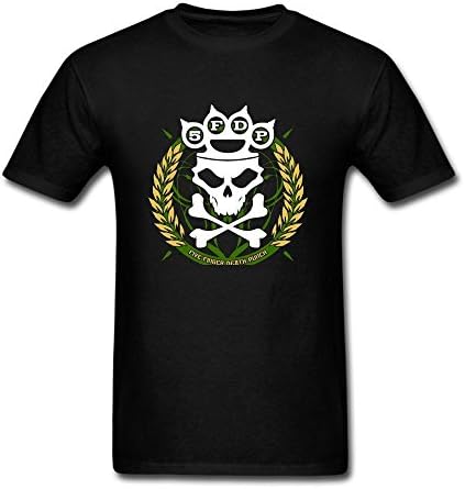 NEW 100% Cotton 5FDP Five Finger Death Punch Tour Men's T Shirt