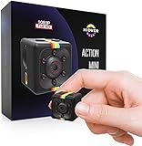 Hidden Spy Camera 1080P Mini Security Wireless cam with Night Vision, Video Recorder for Nanny/Housekeeper, Sports Action Cam with Motion Detection for Home, Car, Drone, Office and Outdoor Use