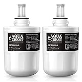 AQUACREST Replacement DA29-00003G NSF 401,53&42 Refrigerator Water Filter, Compatible with Samsung DA29-00003G, DA29-00003B, DA29-00003A, Aqua-Pure Plus, HAFCU1 (Pack of 2)