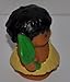 Little People - Caveman Boy holding Leaf from 2006 - Replacement Figure - Classic Fisher Price Collectible Figures - Zoo Circus Ark Pet Prehistoric Dinosaur