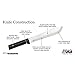 Rada Cutlery Old Fashioned Butcher Knife – Stainless Steel Blade With Stainless Steel Black Resin Handle, 12-1/8 Inches