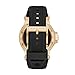 Michael Kors Access, Men’s Smartwatch, Dylan Gold-Tone Stainless Steel with Black Silicone, MKT5009