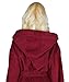 Arus Women's Classic Hooded Bathrobe Turkish Cotton Terry Cloth Robe