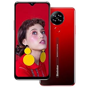 Mobile-PhoneBlackview-A80-4G-Smartphone-SIM-Free-Phones-UnlockedAndroid-10-Phone-with-6217-inches-Waterdrop-Screen13MP-Quad-Camera4200mAh2GB16GB128GB-ExtensionFaceFingerprint-Unlock-Red Blackview Mobile Phone, A80 4G Smartphone SIM Free Phones Unlocked,Android 10 Phone with 6.217 inches Waterdrop Screen…