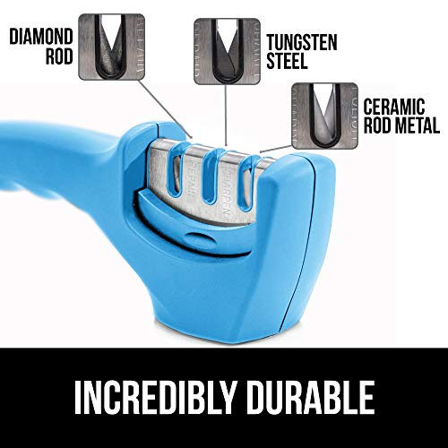 Gorilla Grip Original Premium Knife Sharpener, Professional Kitchen