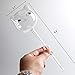 KiKiHome New Plant Waterer Self Watering Globes, Hand Blown Clear Glass Plant Water Bulbs for Indoor & Outdoor, 3 Catsthumb 1