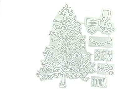 Finebo Scrapbooking Cutting Dies Cute Tree Mini Butterfly Fox for Scrapbooking Album Paper Card Making