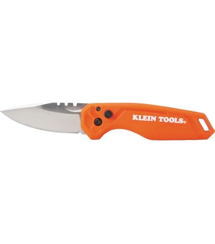Klein Tools 44321 Folding Utility Pocket Knife, Compact EDC with