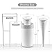 INNOKA Ultrasonic Portable Cool Mist Mini Humidifier 280ml [Auto Shut-Off & Whisper Quiet] w/LED Light Indicator, USB Powered Desk Vaporizer for Home Bedroom Office Travel Hotel Car Kids Baby, White