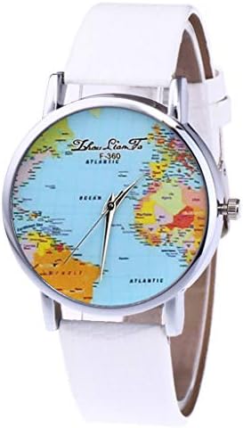 Easytoy 2019 Fashion Women Watches Quartz Watch Faux Leather Strap Korean Lady Student Coupl