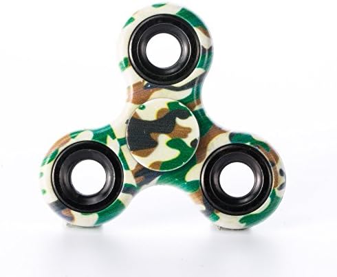 Fidget Spinner Toy Tipfinger Specially Designed for Teenagers and Adults(Camo Green)