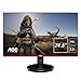 AOC G2590FX 25" Framless Gaming Monitor, FHD 1920x1080, 1ms, 144Hz, G-SYNC Compatible+AdaptiveSync, 96% sRGB, DisplayPort/HDMI/VGA, VESA, 25 inch, Black / Red primary