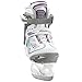 Bladerunner Ice by Rollerblade Micro Ice Girls, Junior, Adjustable, White and Blue, Ice Skates