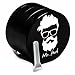Mr. Herb Grinders - Best Grinder For Spice and tobacco - Crusher for Herbs with Keef Catcher Tool - Silicone Kief, 4 Pieces 1.96 inch (Black)