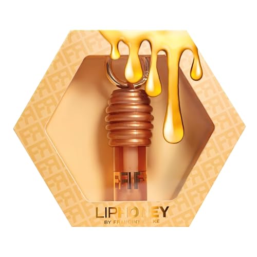 Lip Honey Gloss Labial com Aroma de Mel, Chaveiro Influencer, Gloss Labial, lábios macios, Batons, Batons Líquidos, Hidratante Labial Mel