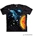 The Mountain Solar System Adult T-Shirt, Black, Large