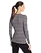 32 DEGREES Heat Womens Medium Weight Base Layer Shirt Heather Light Stone Large
