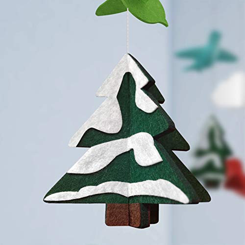 Baby Crib Mobile by Giftsfarm, Woodland Baby Mobile, Crib Mobile for Boys and Girls Nursery Décor