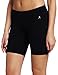 Danskin Women's Essentials Seven Inch Bike Short, Black, Large