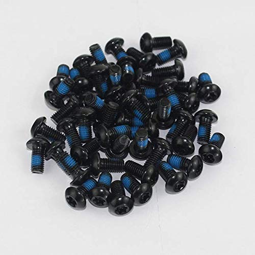 SPHTOEO 12pcs Mountain Bike Brake Rotor Bolts MTB Cycling M5x10mm Screws Stainless Steel T25 Cycle Bicycle Brake Disc Bolts Screw