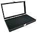Novel Box® 72 Slot Ring/Cufflink Display Foam Insert in Black + Custom NB Pouch