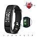 SAVFY Fitness Tracker and Heart Rate Monitor Watch, Activity Tracker with Heart Rate Monitor, Smart Bracelet with Step Tracker Sleep Monitor Calorie Counter Pedometer Watch for Android and iOS
