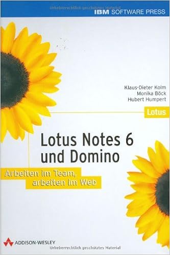 Lotus Notes 6 Und Domino Klaus Dieter Kolm 9783827319913 -