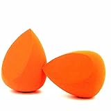 CAETLE ®Pro Makeup beauty blender sponge puff powder Water drop incision (orange)
