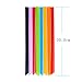 Harileminy Pack of 100 Pieces 8 Inch Long Assorted Bright Color Jumbo Smoothie Straws Extra-Wide Drinking Straws for Boba Bubble Tea,Milkshakes Slushies Party Straws,Healthy Drinks Disposable