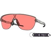 OAKLEY Corridor (a) OO9248A Shield Sunglasses for Men+ Bundle Accessory Leash Kit, Microfiber Pouch