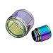 Pettstore TFV12 Prince 8ml Extended Replacement Bulb Glass Tube Atomizer Nozzle Rainbow Drip Tip (Glass Warehouse + Drip Tip)