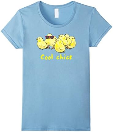 Womens Cute Be An Individual Cool Chick T-Shirt Medium Baby Blue