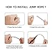 5BILLION Speed Jump Rope - Self-Locking - Weighted - 360° Spin - Workout for Double Unders, Exercise, WOD, Outdoor, MMA & Boxing Training