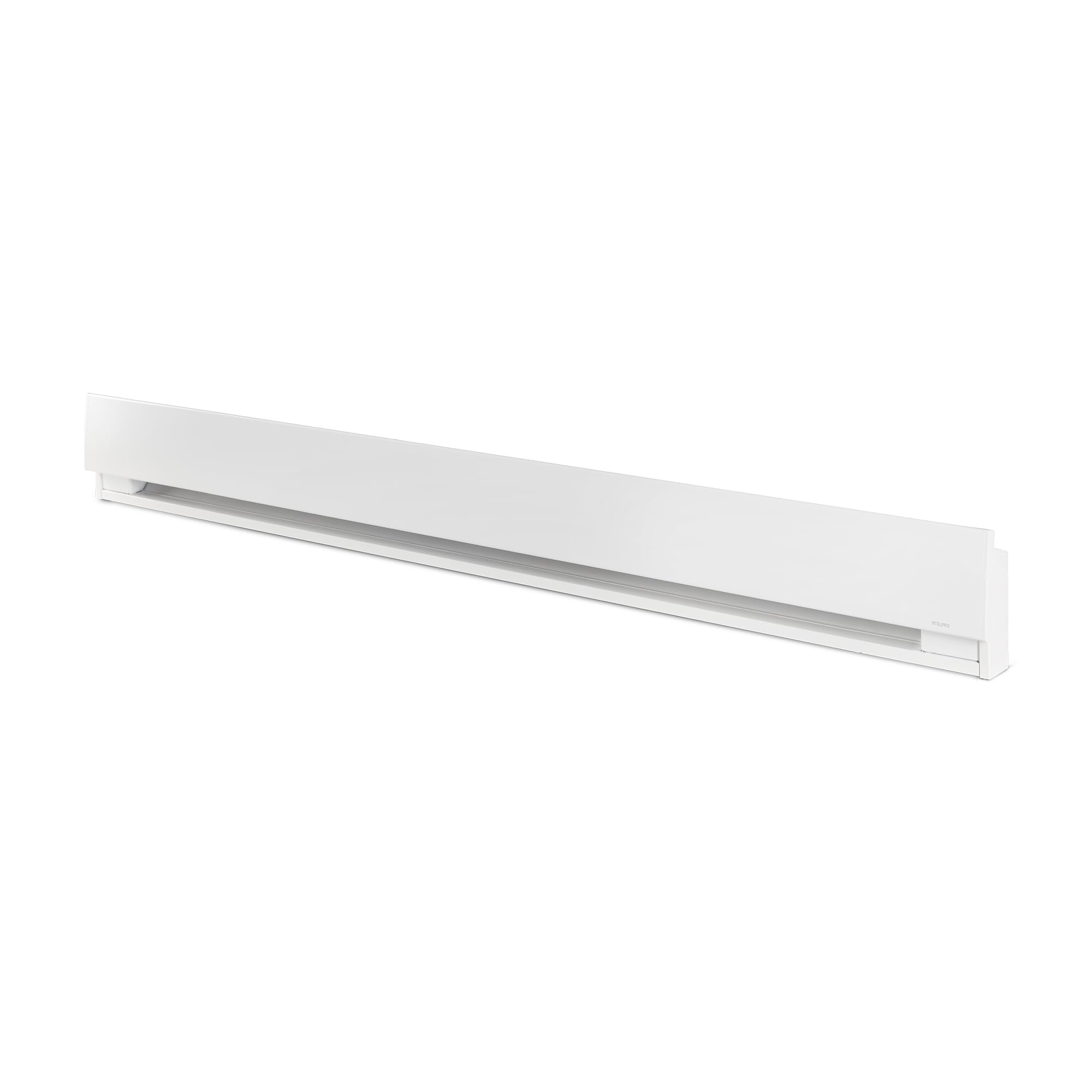 Photo 1 of Stelpro High-End Electric Baseboard Heater, 1500W / 240V, 64-In Long x 2½-In High Compact Convection Heater for Rooms up to 150 sq. ft, Discreet Design, Prima Series (ASPRL1502W) – White