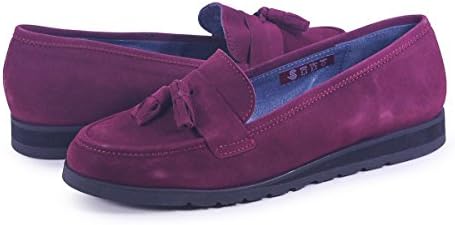 Sabrinas Oxford Burdeos Suede Shoe
