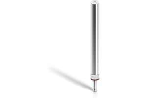 Bzcovac 3/4" Boat Seat Pin Post, Lock-in Style Non-Threaded Pedestal Post for Marine Boat Seat Mounting, Aluminum Extension Pole for Pontoon, Fishing Boat, Bass Boat, and More