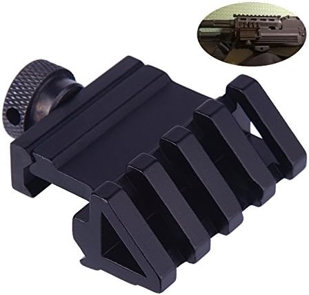 Elat Park 45 Degree Angle Tactical Offset 20mm Weaver Rail Mount Quick Picatinny Release