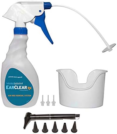 EarClear Rx Ear Wash System with Flexible Tip & Otoscope