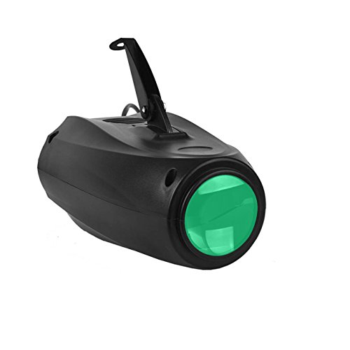 Eyourlife Magic Pattern Change 64 LED RGBW 10 Watt Moon Flower Stage Light Projector Black