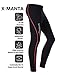 Dive & Sail Wetsuit Pants 1.5mm Women Neoprene Pants For Kayaking Surfing Snorkeling Padding (Red & Black, 10)