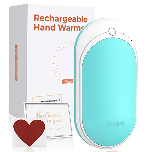OCOOPA Hand Warmers Rechargeable, 5200mAh Electric USB Hand Warmers