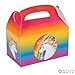 Magical Unicorn Paper Treat Boxes - 6